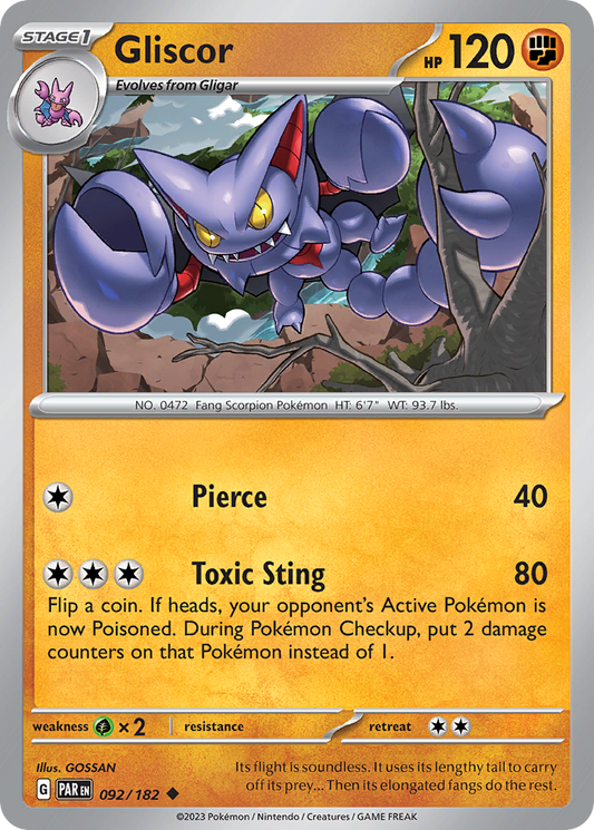 Gliscor - Paradox Rift - 092