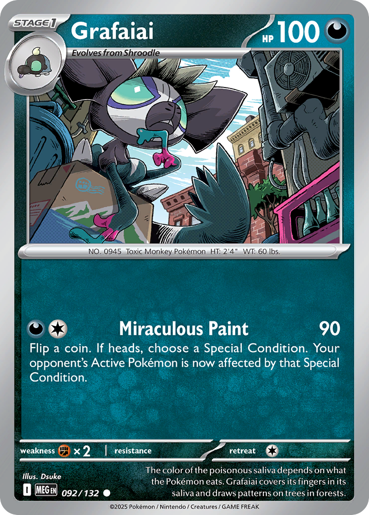 Grafaiai - Mega Evolution - 092