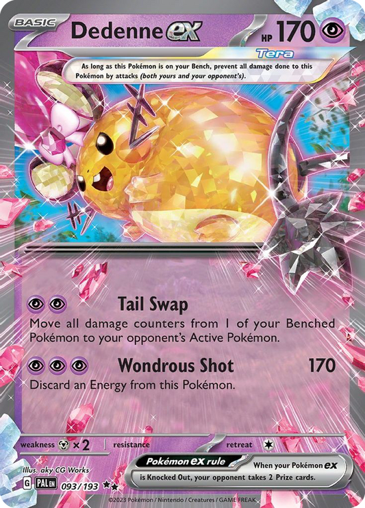 Dedenne ex - Paldea Evolved - 093