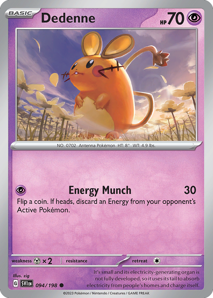 Dedenne - Scarlet & Violet - 094