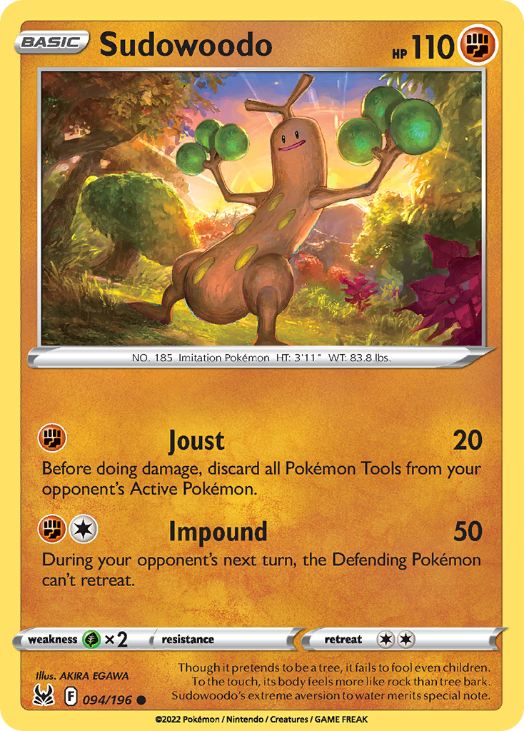 Sudowoodo - Lost Origin - 094