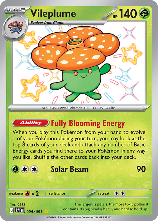 Vileplume - Paldean Fates - 094