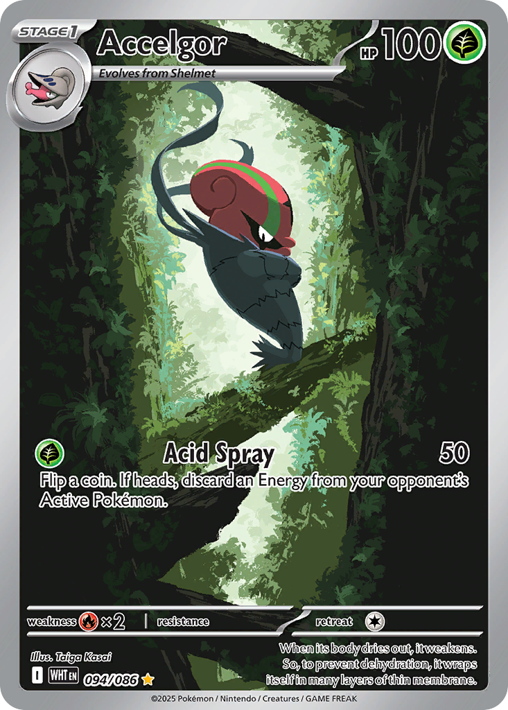 Accelgor - White Flare - 094