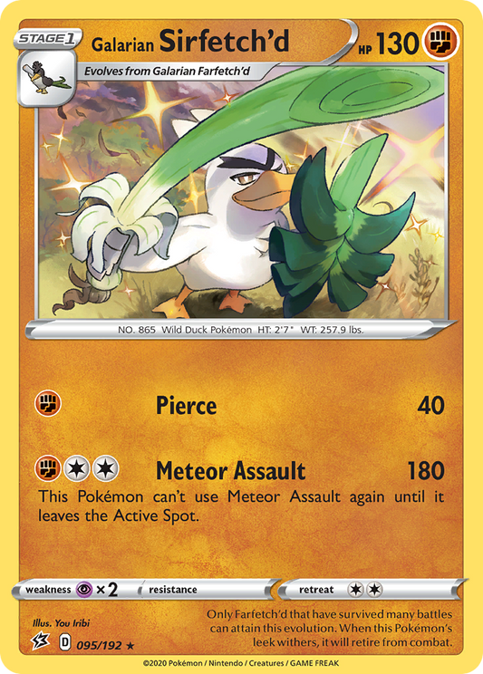 Galarian Sirfetch'd - Rebel Clash - 095