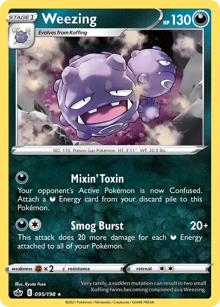 Weezing - Chilling Reign - 095