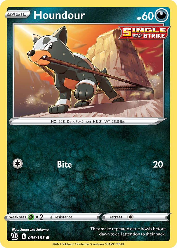 Houndour - Battle Styles - 095