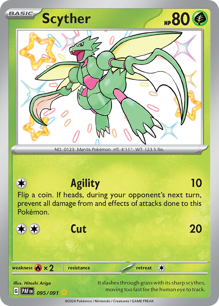Scyther - Paldean Fates - 095