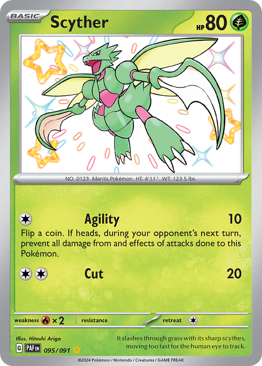 Scyther - Paldean Fates - 095