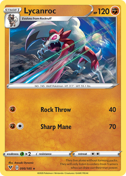 Lycanroc - Vivid Voltage - 095