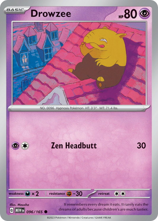 Drowzee - 151 - 096