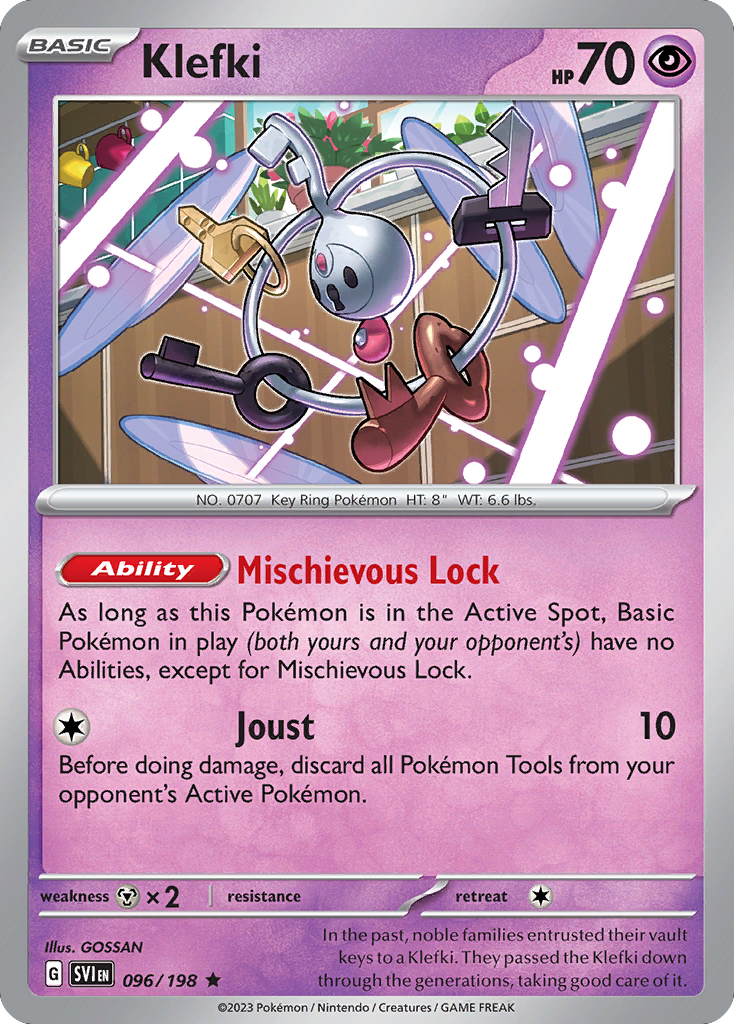 Klefki - Scarlet & Violet - 096