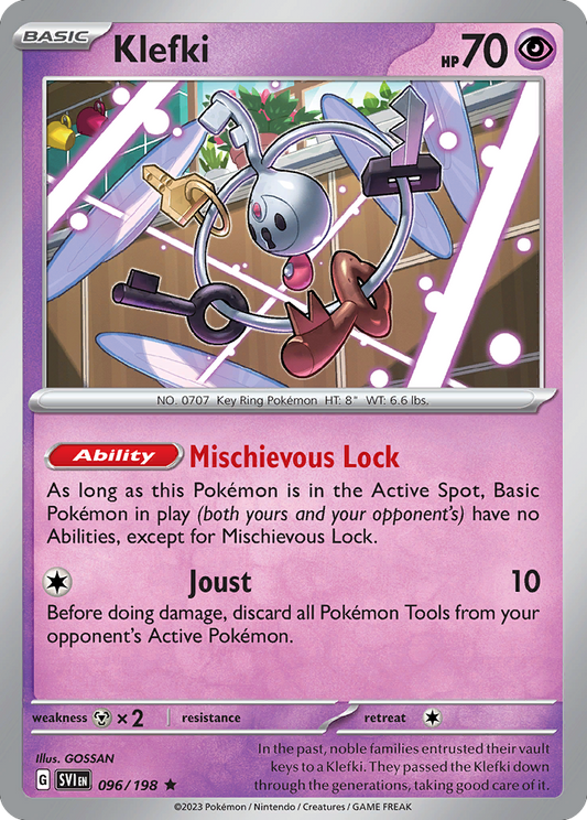 Klefki - Scarlet & Violet - 096