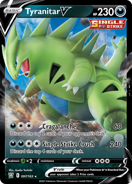 Tyranitar V - Battle Styles - 097