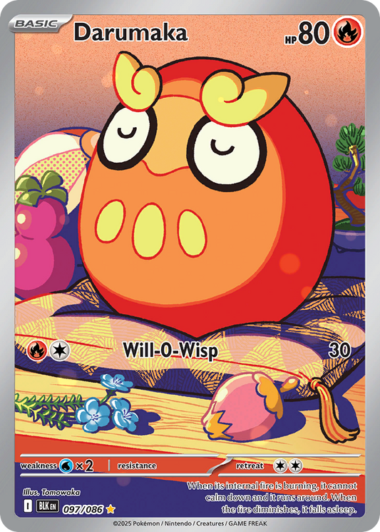 Darumaka - Black Bolt - 097
