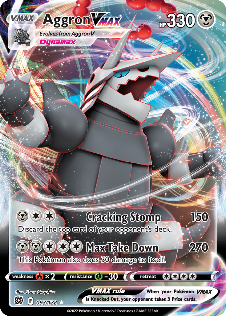 Aggron VMAX - Brilliant Stars - 097