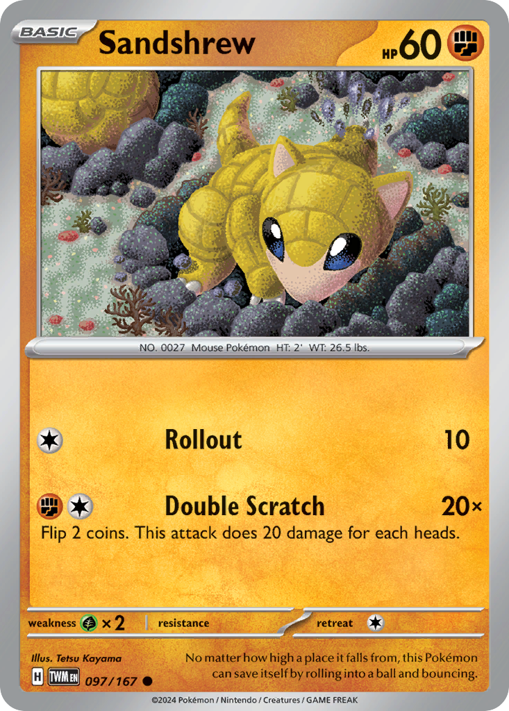Sandshrew - Twilight Masquerade - 097