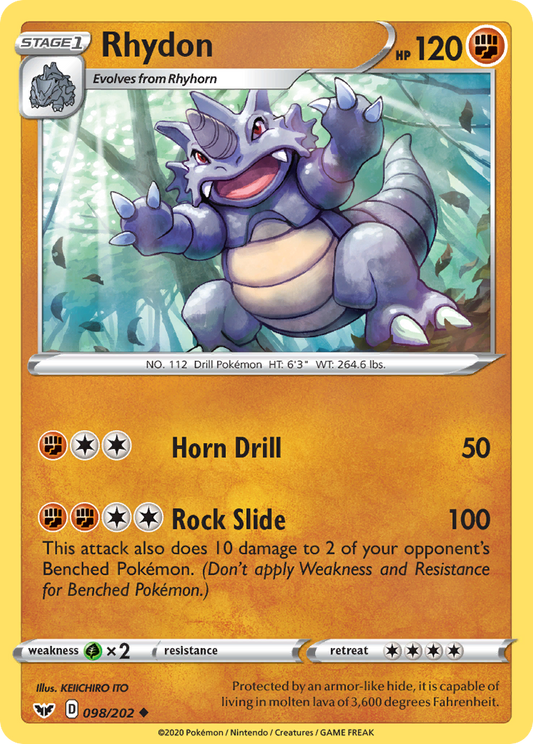 Rhydon - Sword & Shield - 098