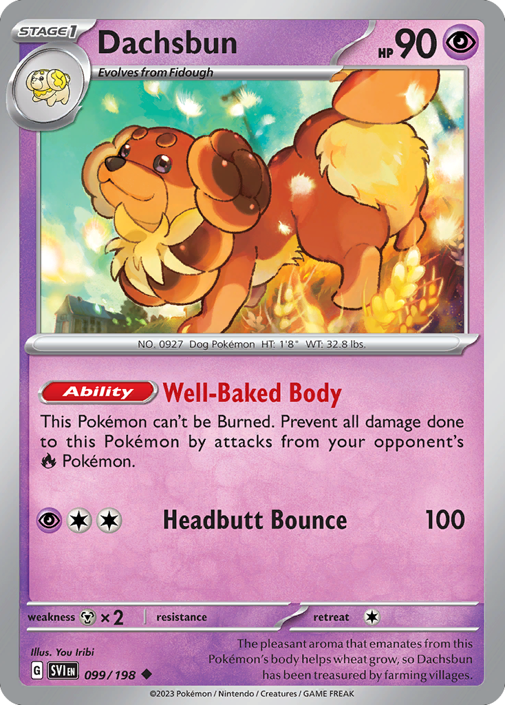 Dachsbun - Scarlet & Violet - 099