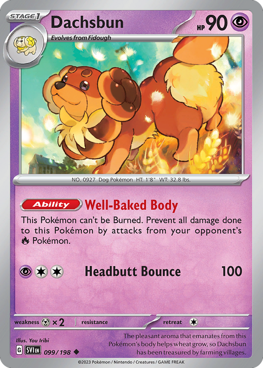 Dachsbun - Scarlet & Violet - 099