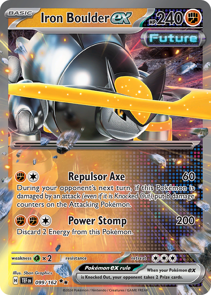 Iron Boulder ex - Temporal Forces - 099