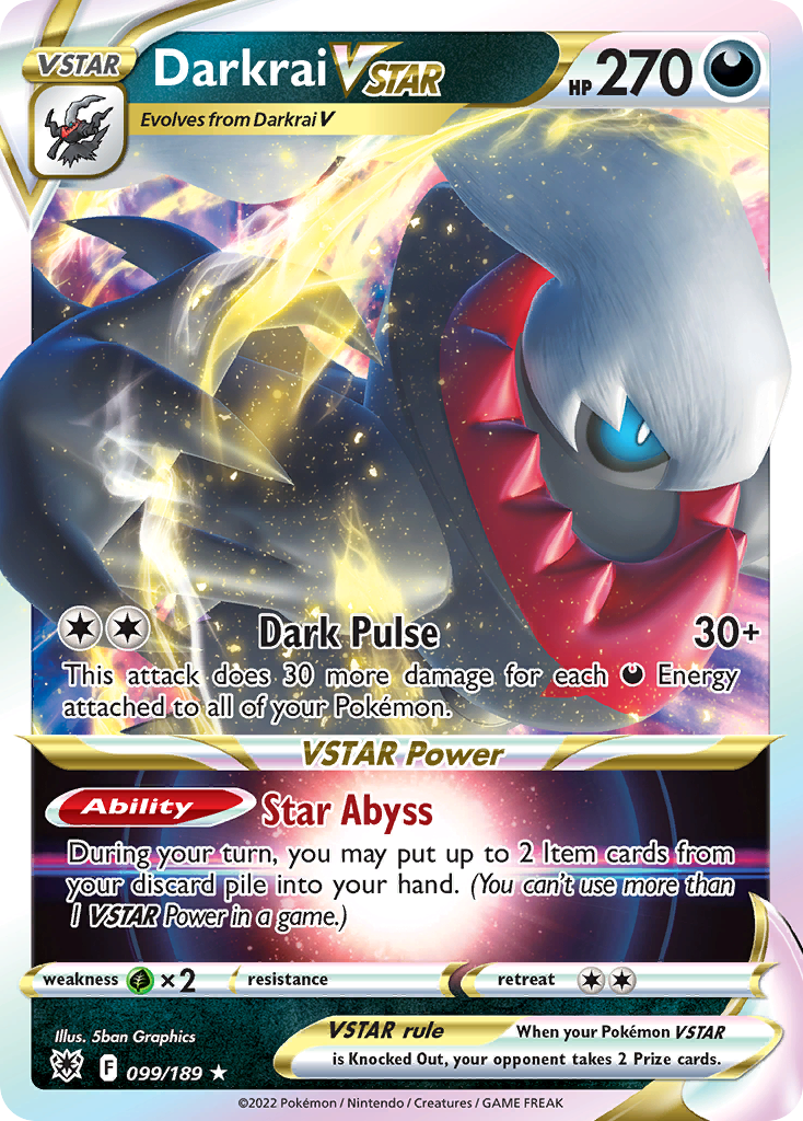Darkrai VSTAR - Astral Radiance - 099