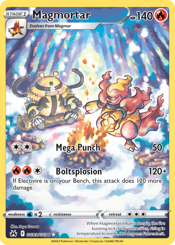 Magmortar - Crown Zenith Galarian Gallery - GG03