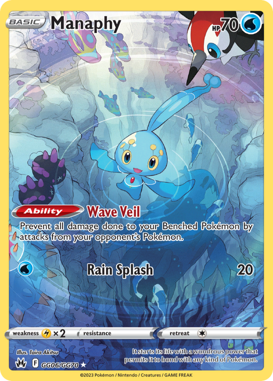 Manaphy - Crown Zenith Galarian Gallery - GG06