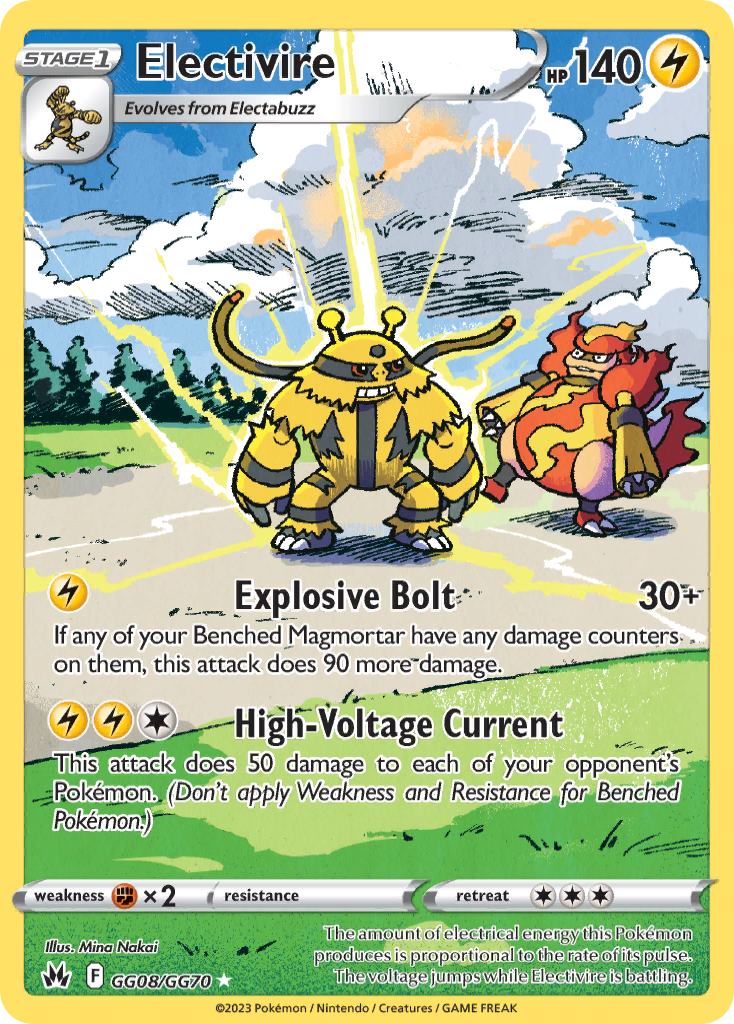 Electivire - Crown Zenith Galarian Gallery - GG08