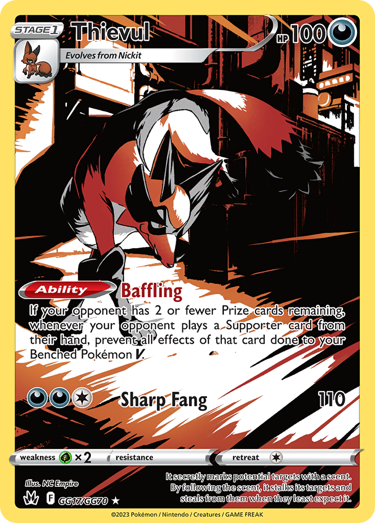 Thievul - Crown Zenith Galarian Gallery - GG17