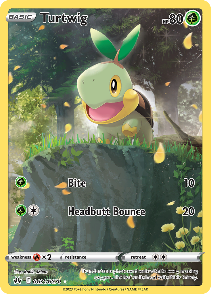 Turtwig - Crown Zenith Galarian Gallery - GG31