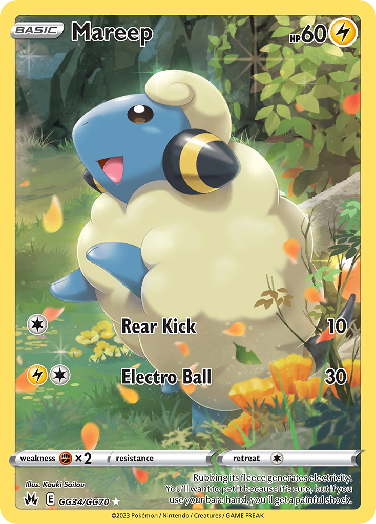 Mareep - Crown Zenith Galarian Gallery - GG34
