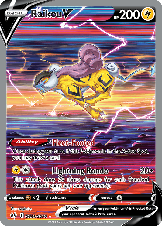 Raikou V - Crown Zenith Galarian Gallery - GG41
