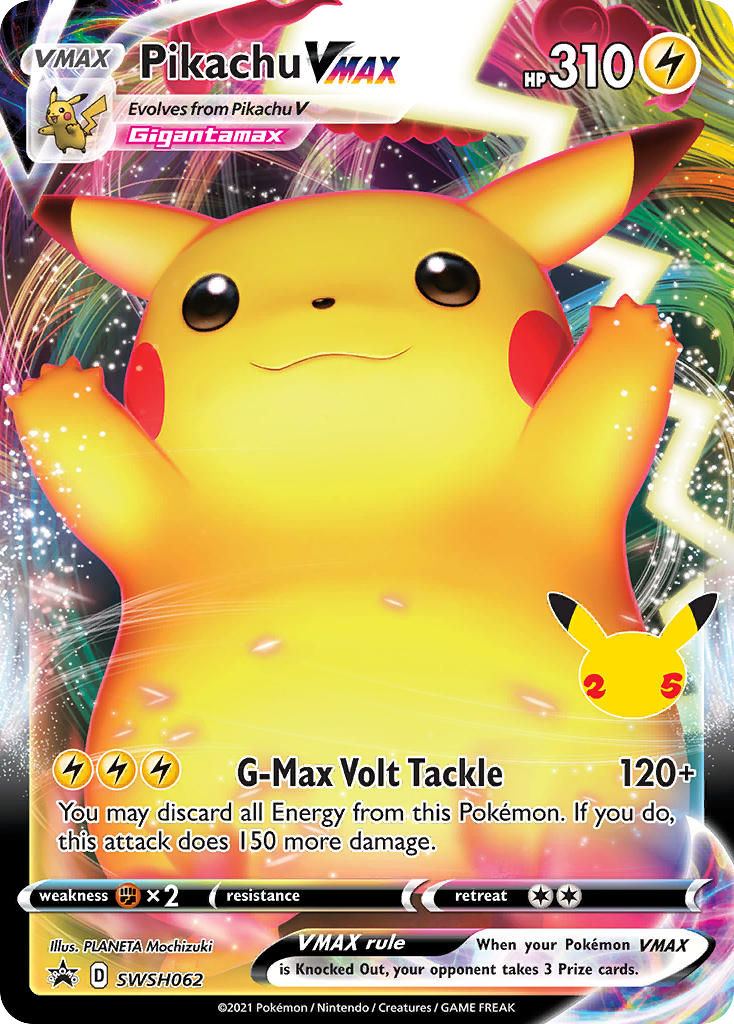 Pikachu VMAX - SWSH Black Star Promos - SWSH062