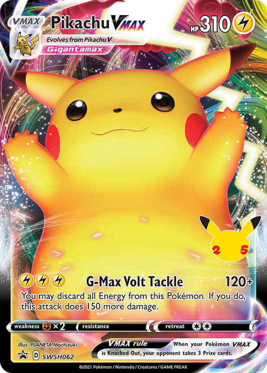 Pikachu VMAX - SWSH Black Star Promos - SWSH062