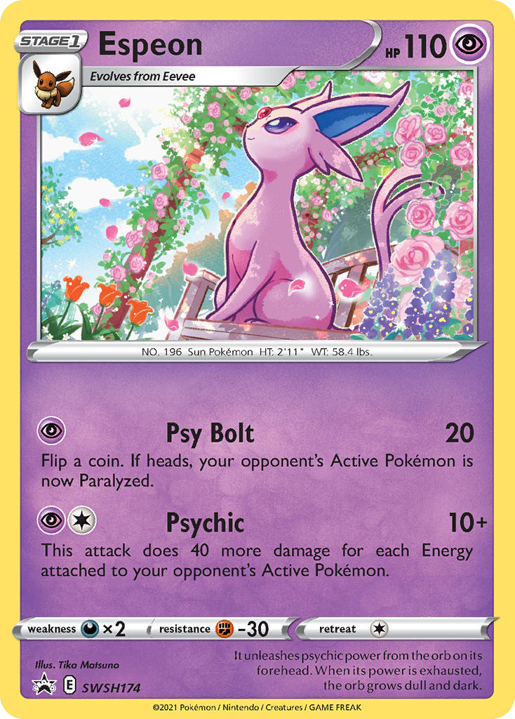Espeon - SWSH Black Star Promos - SWSH174