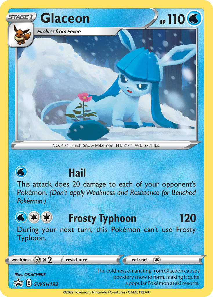Glaceon - SWSH Black Star Promos - SWSH192