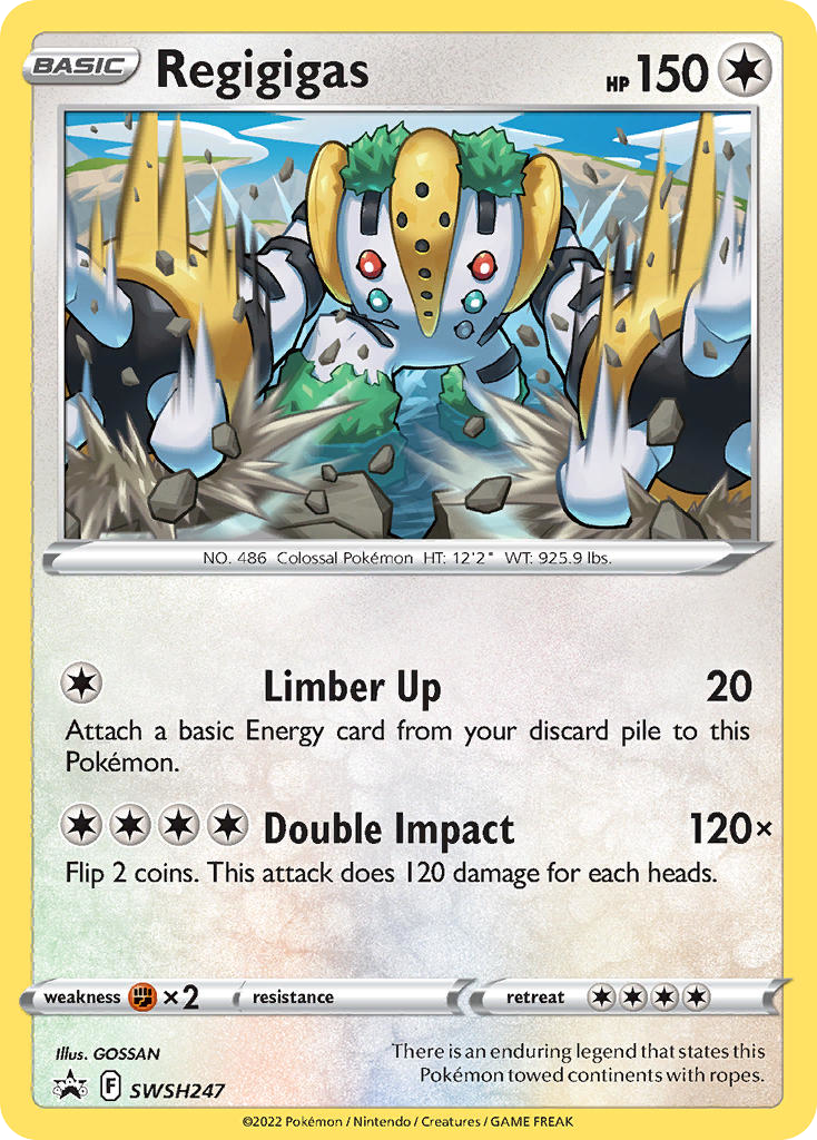 Regigigas - SWSH Black Star Promos - SWSH247