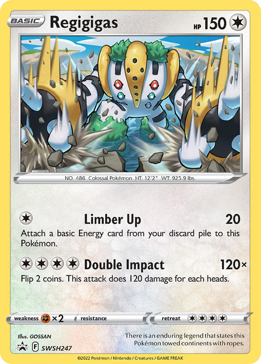 Regigigas - SWSH Black Star Promos - SWSH247