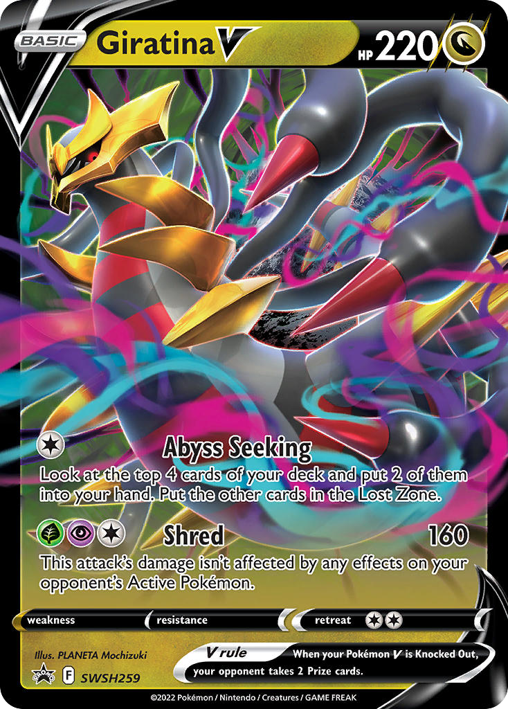 Giratina V - SWSH Black Star Promos - SWSH259