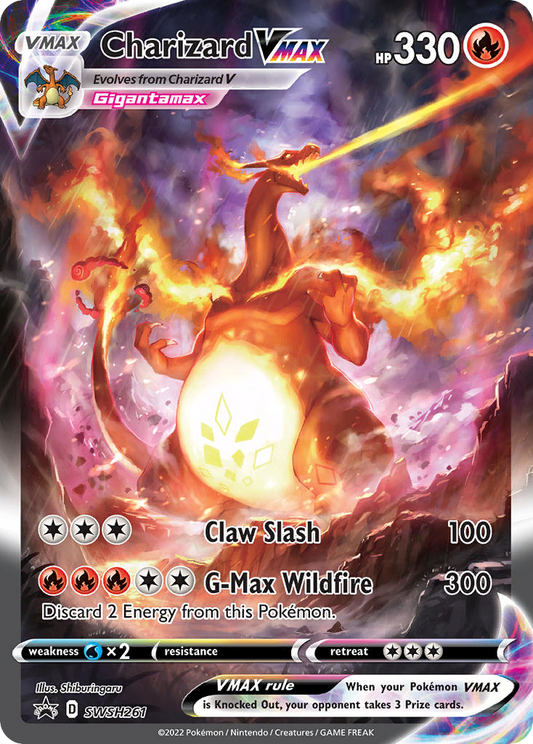 Charizard VMAX - SWSH Black Star Promos - SWSH261