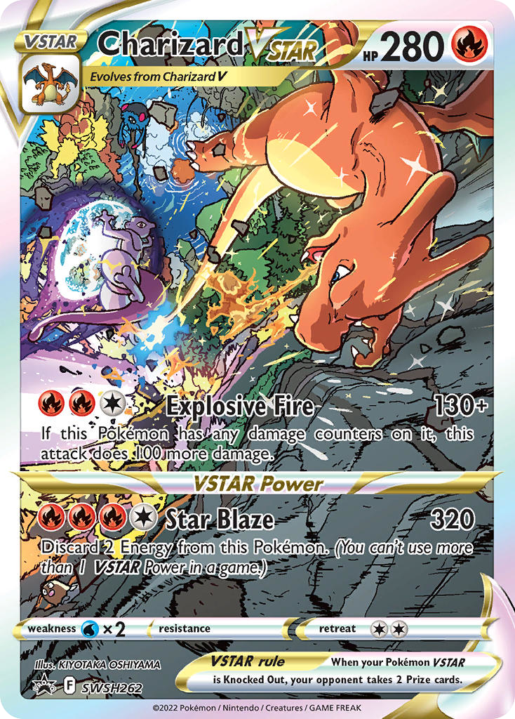 Charizard VSTAR - SWSH Black Star Promos - SWSH262