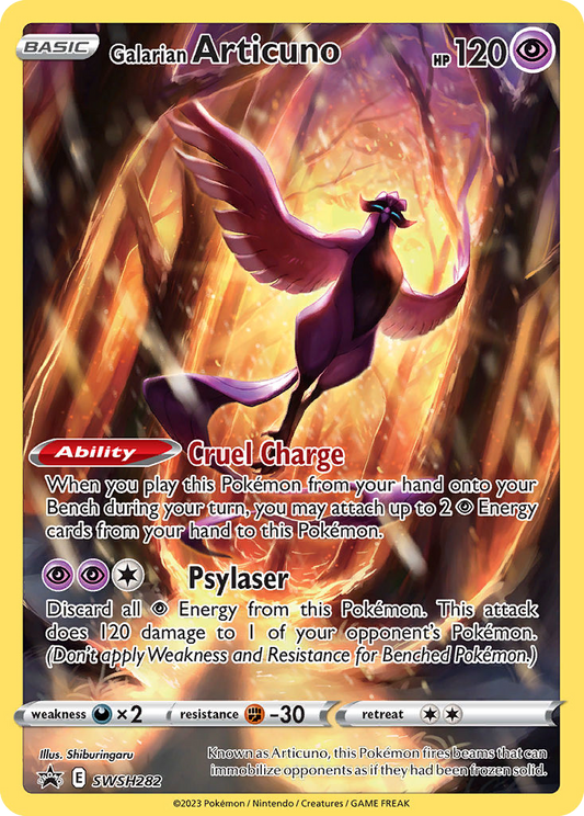 Galarian Articuno - SWSH Black Star Promos - SWSH282