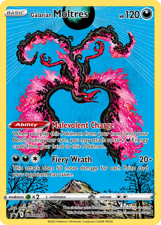 Galarian Moltres - SWSH Black Star Promos - SWSH284
