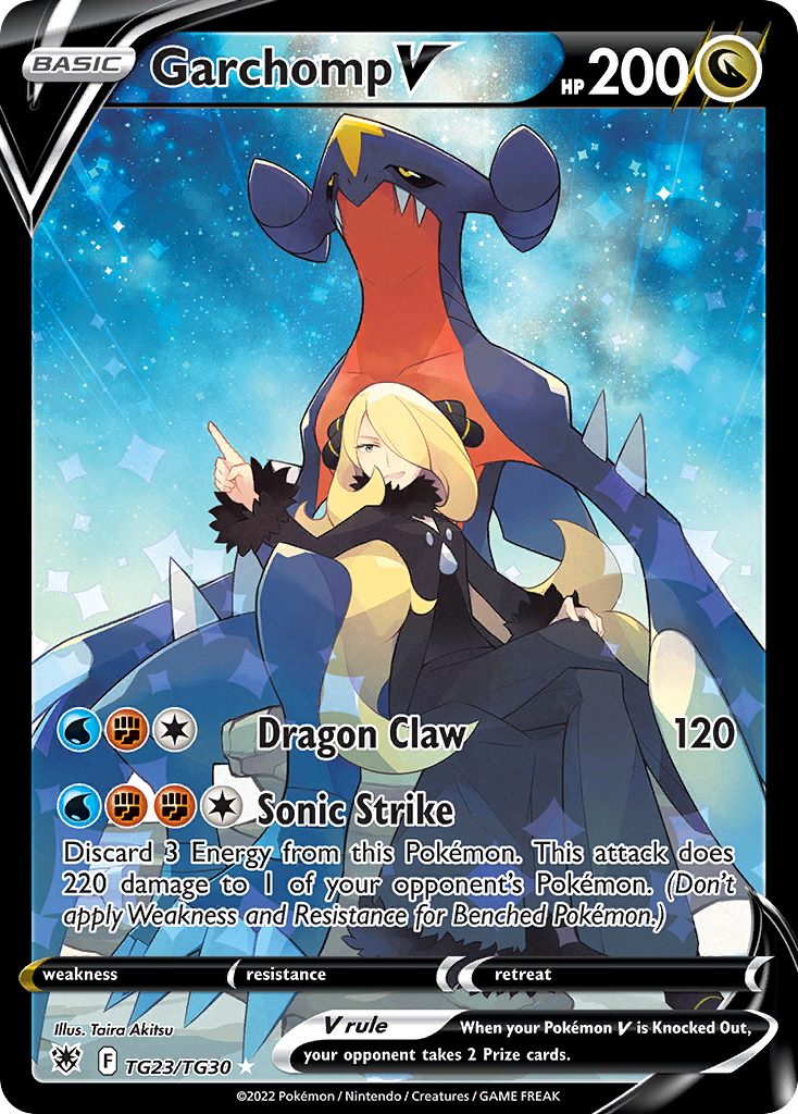 Garchomp V - Astral Radiance Trainer Gallery - TG23