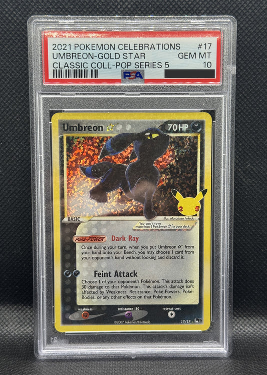 Umbreon Gold Star - PSA 10